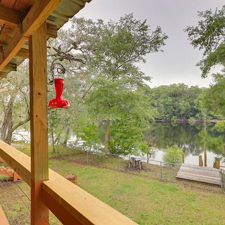 Charming Abode With Dock On The Suwannee River Bell Exterior foto