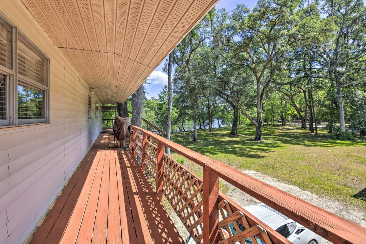 Charming Abode With Dock On The Suwannee River Bell Exterior foto
