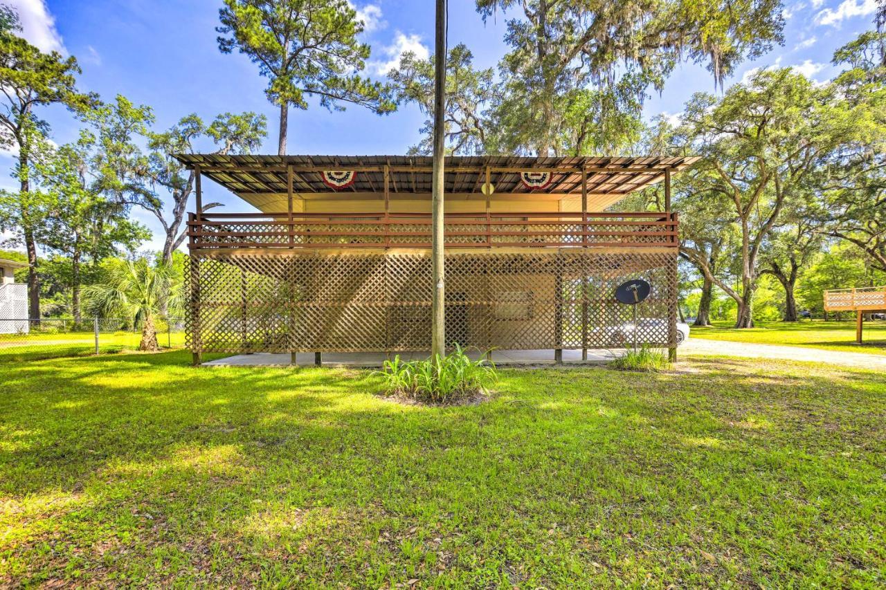 Charming Abode With Dock On The Suwannee River Bell Exterior foto